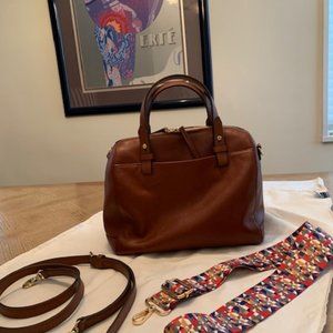Fossil RACHEL SATCHEL - Medium Brown